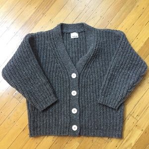 Babaa no. 19 mini cardigan in Oak